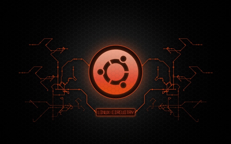 chip, 2K, Linux, Ubuntu, scheme, style, logo, UbuntuCircuitry, Metal