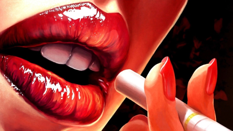 people, x, cigarettes, michael, px, lips, art, 1920x1080 px, hd, 1080P, red, jordan