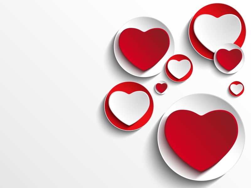 valentine Card, february, day, backgrounds, design, background, love, indoors, shape, holiday, hearts, abstract, decoration, illustration, romance