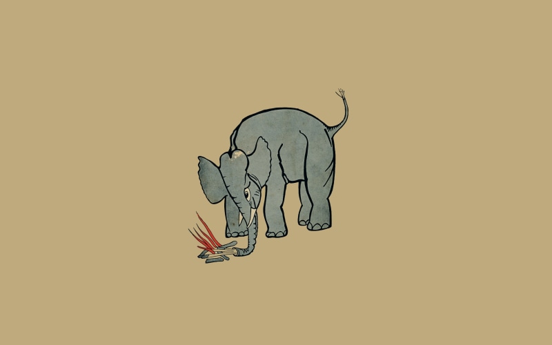 elephant, Mount Eerie (Band), music, minimalism, 2K, campfire, album covers