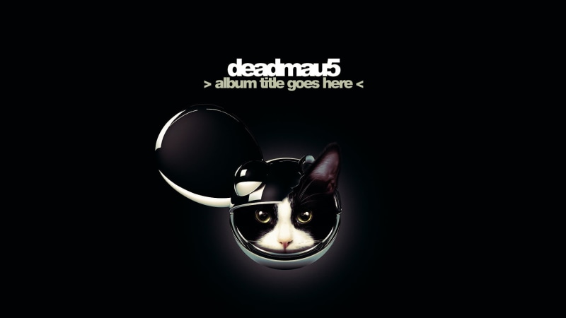 Album Title Goes Here, Music, communication, Deadmau5, Joel Thomas Zimmerman, technology, logo, copy space, no people, lighting equipment, Deadmaus, Electro House