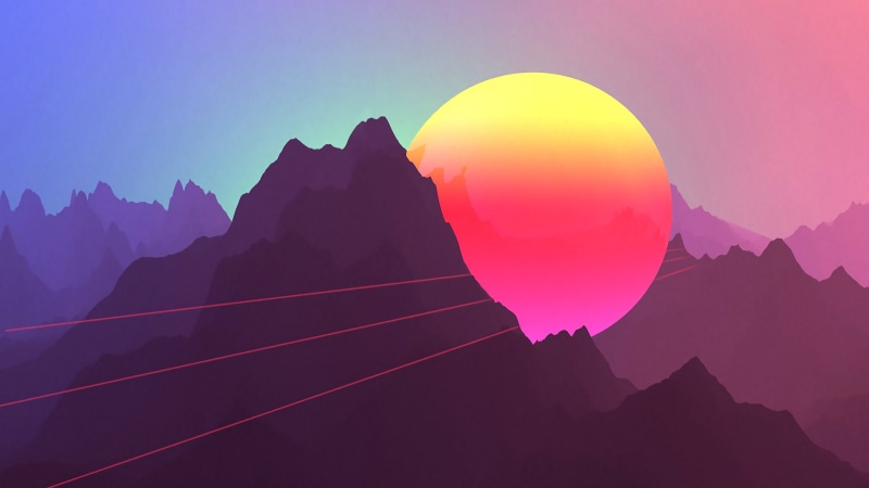 crag, sky, mountain peak, scenics - nature, pink color, purple, nature, tranquil scene, environment, balloon, tranquility, outdoors, idyllic, beauty in nature
