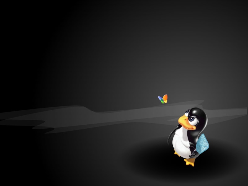 linux, 720P, technology, Tux, art, hd