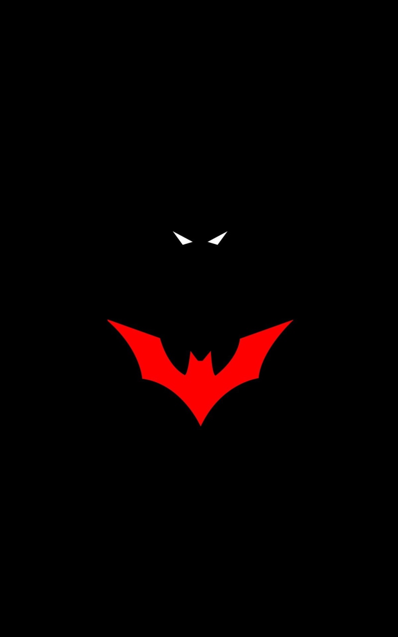 studio shot, Batman, no people, mystery, illustration, horror, portrait display, minimalism, emotion, halloween, fear, DC Comics, dark, red, black color