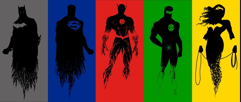 Green Lantern, Bruce Wayne, Batman, 1080P, Wonder Woman, Superman, Comics, Flash, Justice League, DC Comics