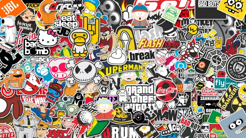 Stickers, 1080P, Style, JDM, Stikers