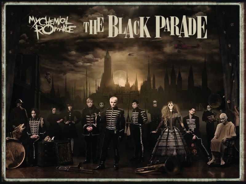 chemical, 480P, Emo Rock, parade, black, romance, My Chemical Romance, Band (Music)