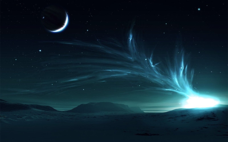 720P, dark, scenics - nature, star - space, no people, space art, illuminated, astronomy, digital, space, environment, blue, beauty in nature, nature