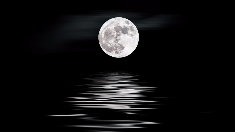 saltwater lake, moonlight, supermoon, qinghai lake, night, china, night sky, full moon, xining, reflection, 4K, asia, salt lake, qinghai, moon