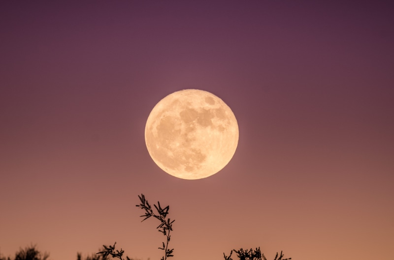 space, shape, night, november, tranquility, astronomy, moonset, clear sky, low angle view, copy space, no people, idyllic, sky, full moon, planetary moon