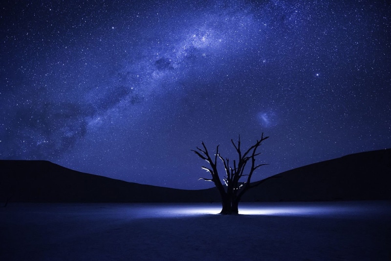 nighttime, silhouette, purple, landscape, space, dark, scenics - nature, star, no people, astronomy, starry night, space and astronomy, star - space, science