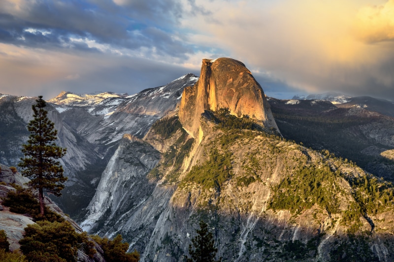 Yosemite National Park, Half Dome, Trip, Color, Far, NX2, scenics, Pacific Ranges, Distance, Yosemite Valley, Hillside, yosemite, photography, Warm, NE
