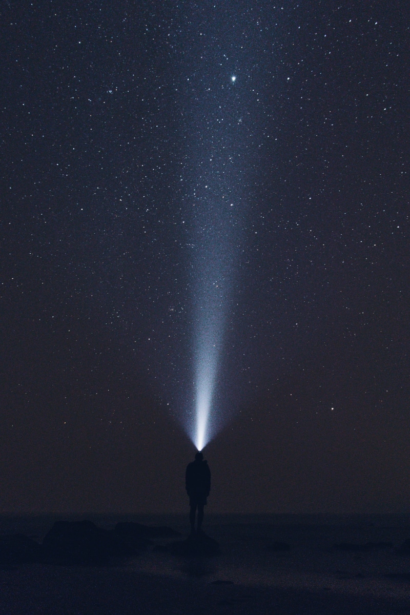 star Shape, space, glowing, outdoors, lifestyles, nature, silhouette, backgrounds, man, blue, black Color, 5K, star field, people, galaxy, dark, beauty in nature