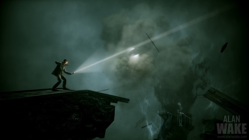 wake, 720P, hd, flashlight, poster, dark, game, alan, video games
