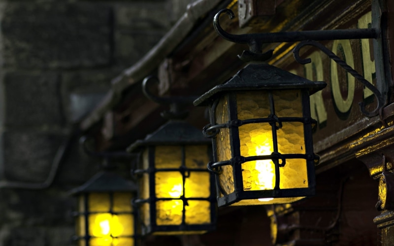 architecture, HD, lights, building, light, wall - building feature, full screen, built structure, mood, widescreen, no people, close-up, lantern