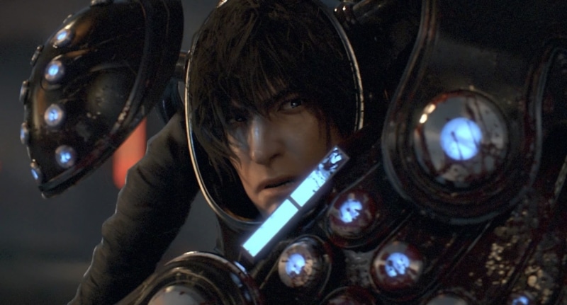 childhood, indoors, offspring, technology, looking, teenager, security, flashlight, brown hair, adult, illuminated, headshot, Gantz, 1080P, child, GANTZ:O