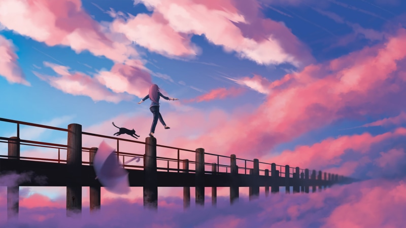 anime, 4K, moescape