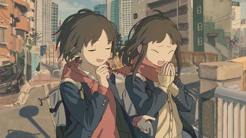 anime, original characters, school uniform, moescape, 1080P, anime girls