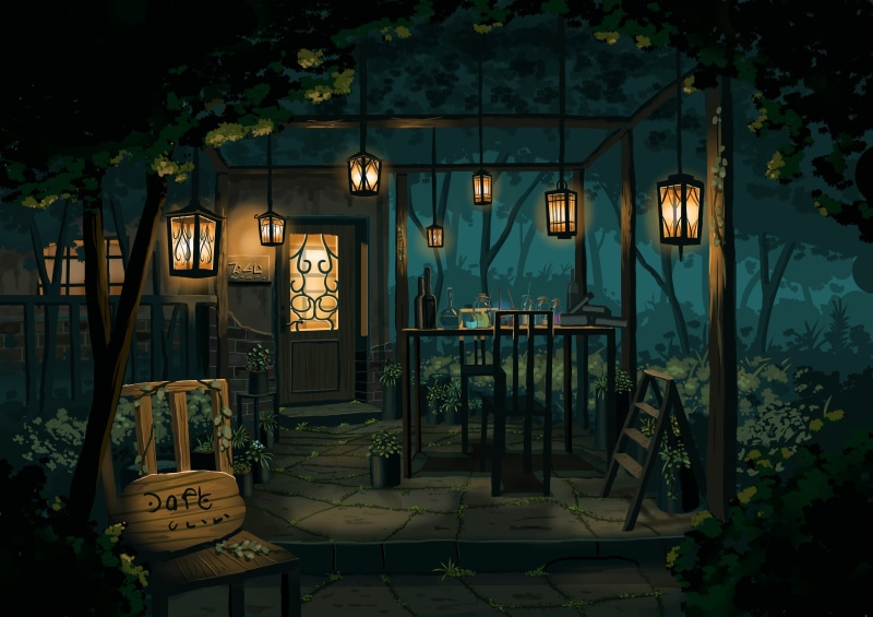 moescape, fantasy art, 4K