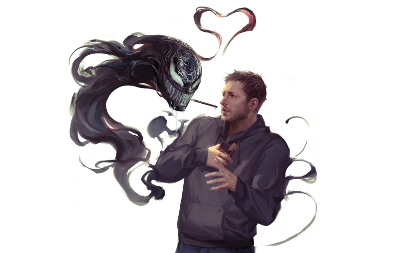 Venom, Eddie Brock, Movie, 1080P