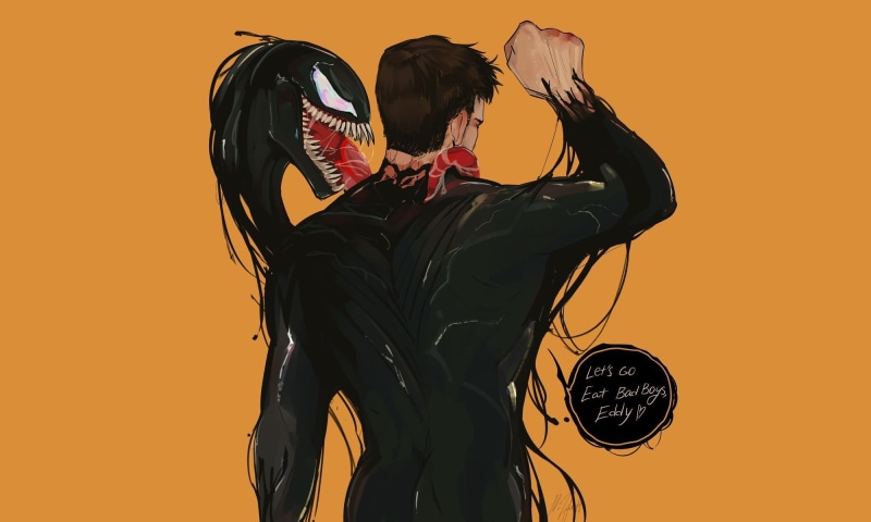 Venom, Comics, Eddie Brock, 1080P