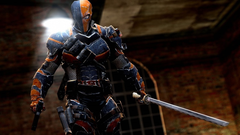 men, danger, headwear, body Armor, Deathstroke, protection, holding, adult, conflict, toy Soldier, helmet, Slade Wilson, battle, movie, clip, mask, 1080P