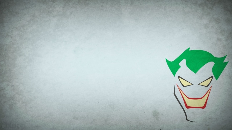 DC comics, x, 1080P, art, joker, hd, comics, superheroes, minimalistic, antiheroes, dc