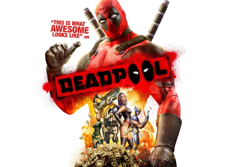 Deadpool, communication, isolated, the bucks, antihero, weapons, text, dollars, talkative mercenary, illustration, white Background, cut out, money, toy