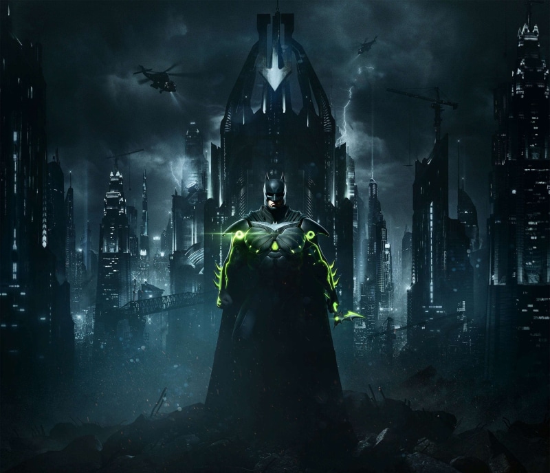 yuusha, Bruce Wayne, man, Injustice, bat, DC Comics, strong, Batman, hero, dc, Injustice 2, suit, digital, 2K, kevlar, mask