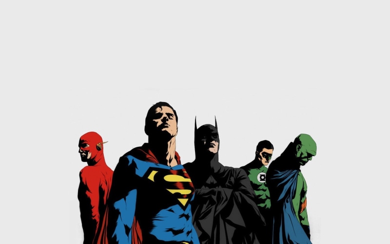 group Of People, DC Comics, teenager, caucasian Ethnicity, females, young women, justice, illustration, lifestyles, artwork, indoors, togetherness, looking
