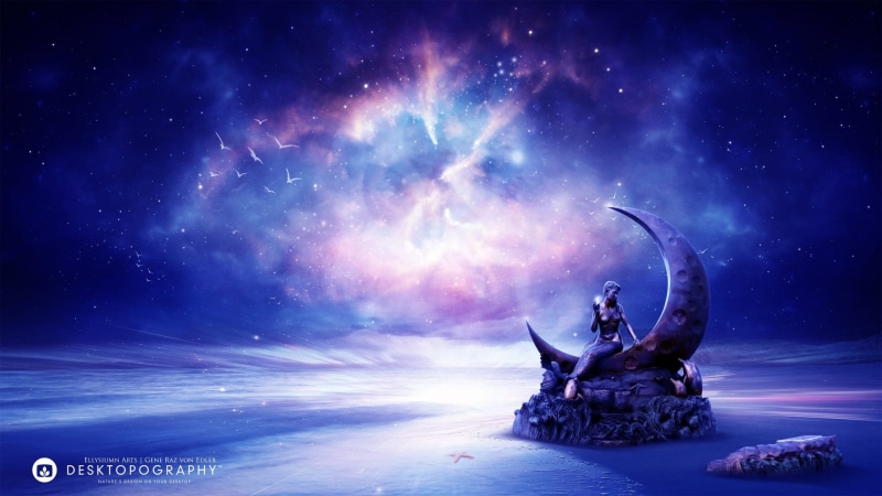 digital, concept art, dreamscape, Ellysiumn, Desktopography, 1080P