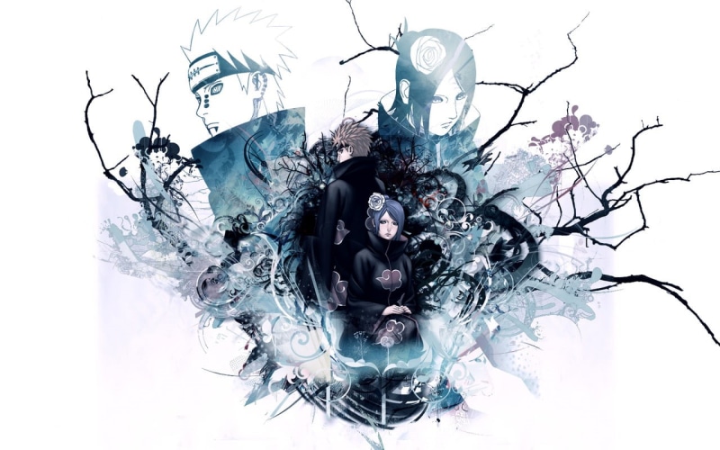 konan, shippuden, 720P, pain, x, anime, art, Naruto: Shippuden, naruto, hd