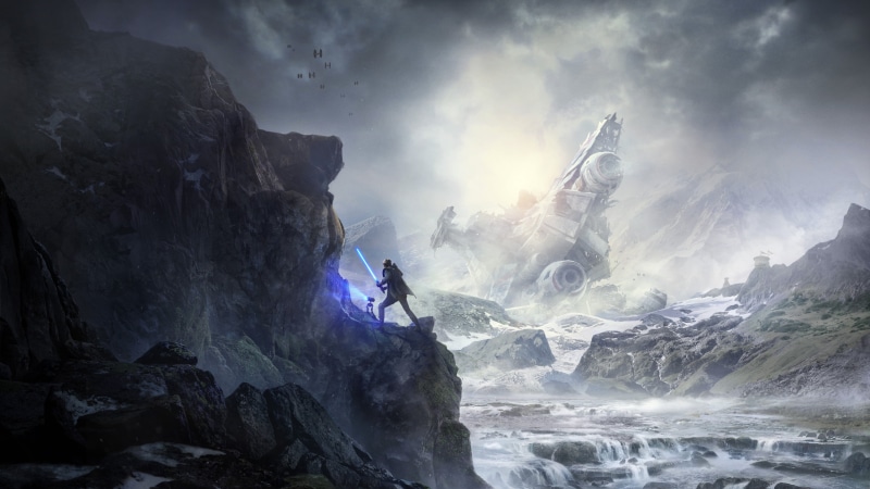 fallen order, Jedi, 4K, lightsaber, Video Game Art, Star Wars, Jedi: Fallen Order, video games