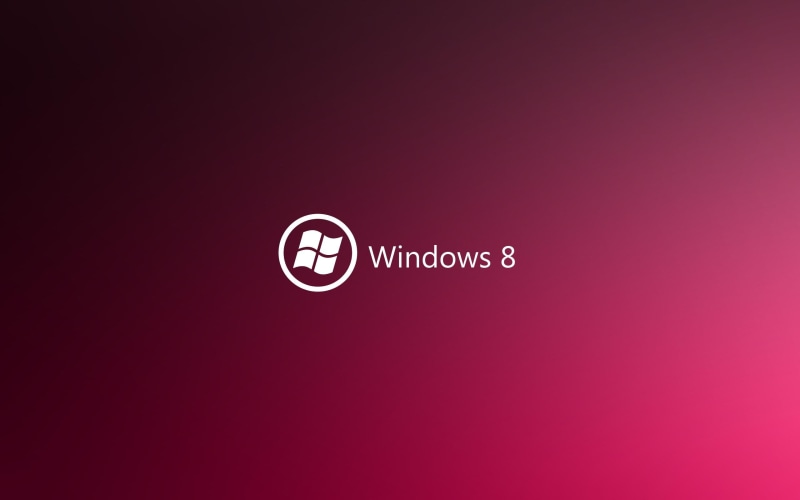 windows, dark, magenta, brand and logo, 2K