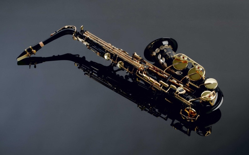 shiny, studio Shot, instrument, musician, musical Instrument, blues Music, black Color, single Object, performance, black Background, cut out, music, saxophone