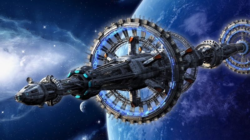 x, 1080P, art, outer space, outer, space, vehicles, digital, wa, fiction, science, planets, hd, spaceships, mothership, world