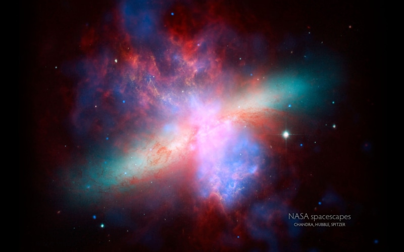 1080P, galaxies, chandra, art, Space, NASA, spacescape, hd, hubble
