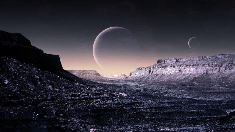 1080P, fiction, planets, science, fantasy, spacescape, surface, futuristic