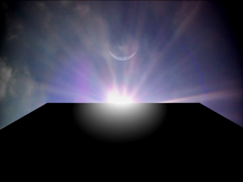 sun, Movie, 2001: A Space Odyssey, rays, 720P