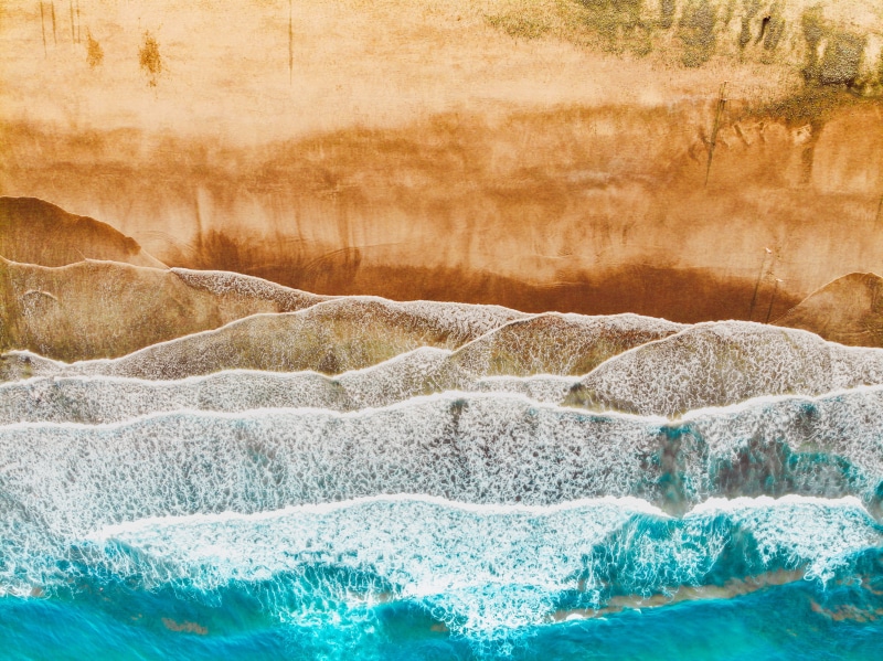 ice, mountain, no People, 4K, painting, tourism, water, scenics, wave, nature, photography, sea, waves, drone view, pattern, aerial view, travel, yellow