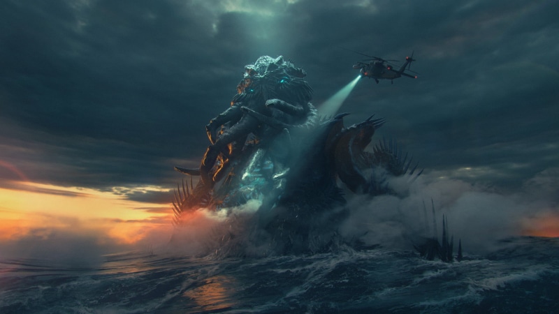 Cthulhu, 1080P, Helicopter, Creature, Fantasy, Sea Monster