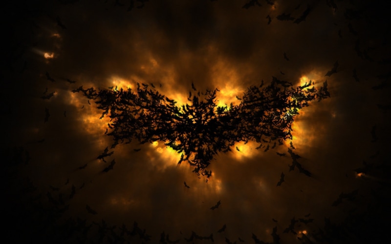 no people, illuminated, dramatic sky, tree, night, plant, 2K, Batman, cloud - sky, Batman Begins, dark, fire - natural phenomenon, burning