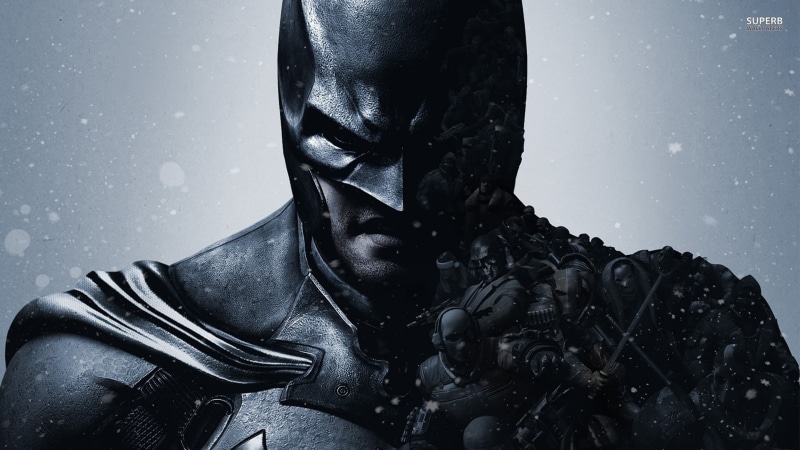 armed Forces, protection, poster, front view, people, science, snowing, government, Batman: Arkham Origins, adult, black Color, close-up, backgrounds, portrait