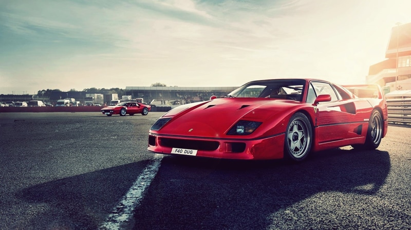 ferrari, 720P, f40, f, cars, hd
