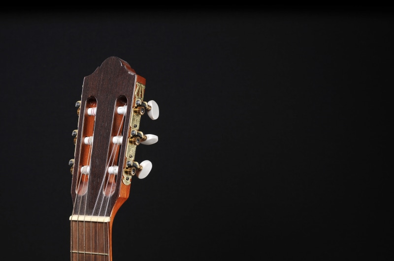 studio shot, photo, acoustic guitar, close-up, guitar, classical music, musical instrument, musical instrument string, string instrument, stock, copy space
