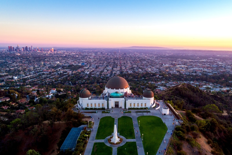 USA, cityscape, Griffith Park Observatory, California, 4K, Los Angeles
