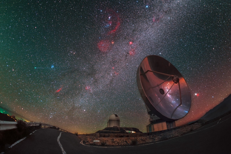 eye, technology, constellation, city, no people, asphalt, galaxy, observatory, photography, star - space, starry night, satellite, star field, space and astronomy