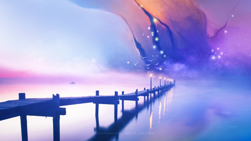 surreal, digital art, 1080P, Ellysiumn, zen art, nebula