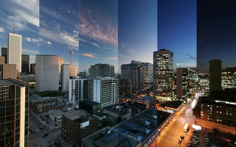 Toronto, 720P, Time-lapse, building, cityscape, collage, Canada