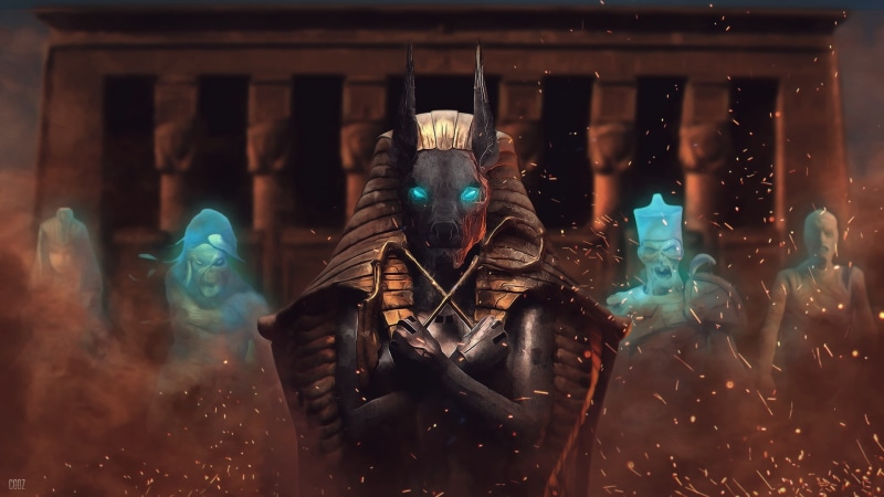 spirit, Ghost, Egypt, God, 1080P, mummy, Pharaoh, ruins, Anubis